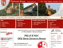 Tablet Screenshot of chrenovec-brusno.sk